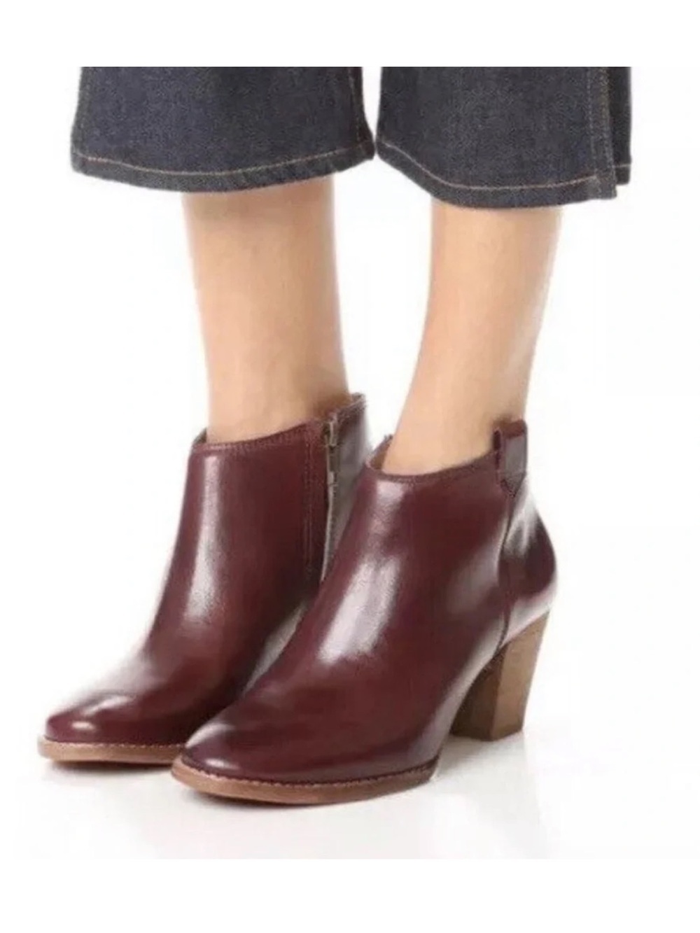 Madewell The Billie Boot Deep Cabernet Size 6.5